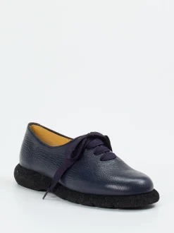 Truman's – Schnürschuh aus Elchleder Dunkelblau