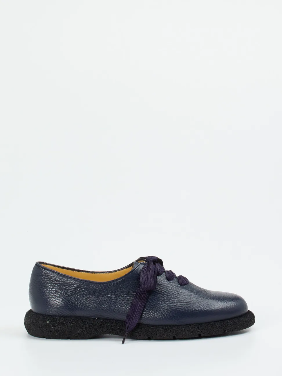 Truman's – Schnürschuh aus Elchleder Dunkelblau