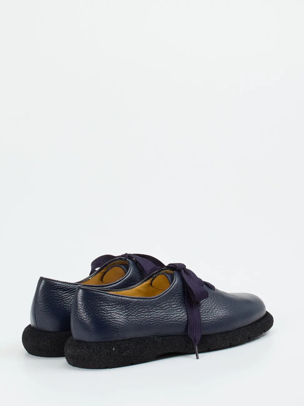 Truman's – Schnürschuh aus Elchleder Dunkelblau