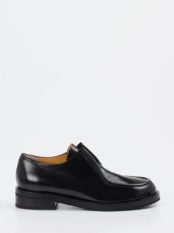Truman's – Schnürschuh aus Kalbleder schwarz glänzend