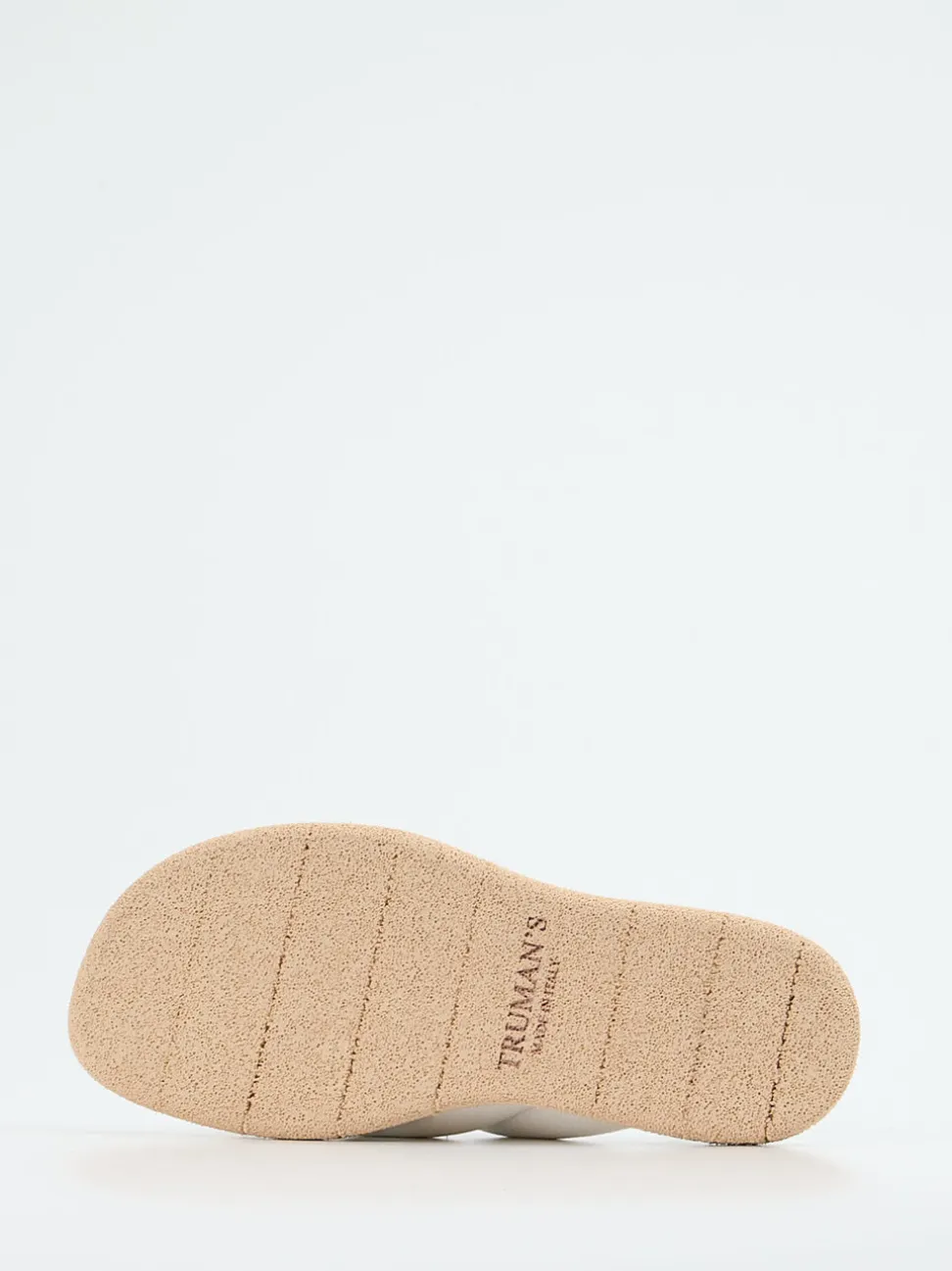 Truman's – Slingback-Sandalen aus Hirschleder weiß