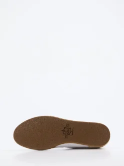 Truman's – Sneaker aus Hirschleder und Veloursleder Weiß