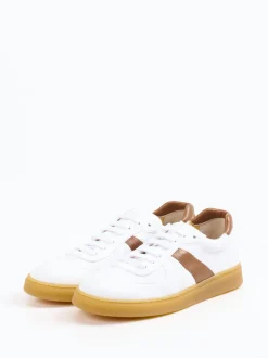Truman's – Sneaker aus Kalbleder in Weiß