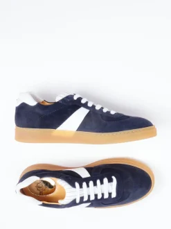 Truman's – Sneaker aus Kalbleder in Dunkelblau