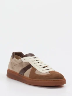 Truman's – Sneaker aus Veloursleder in Braun