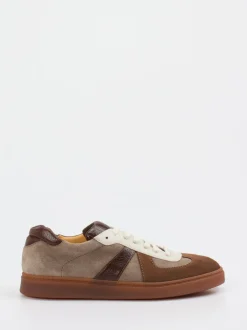 Truman's – Sneaker aus Veloursleder in Braun