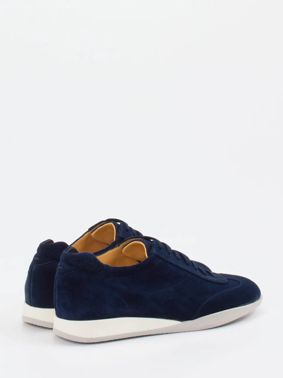 Truman's – Sneaker aus Veloursleder Dunkelblau