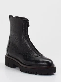 Truman's – Stiefelette aus Elchleder in Schwarz