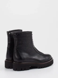 Truman's – Stiefelette aus Elchleder in Schwarz
