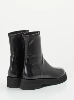 Truman's – Stiefelette aus Glattleder schwarz