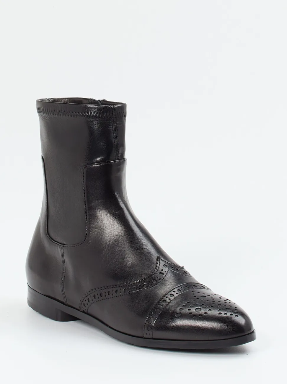 Truman's – Stiefelette aus Lammleder schwarz
