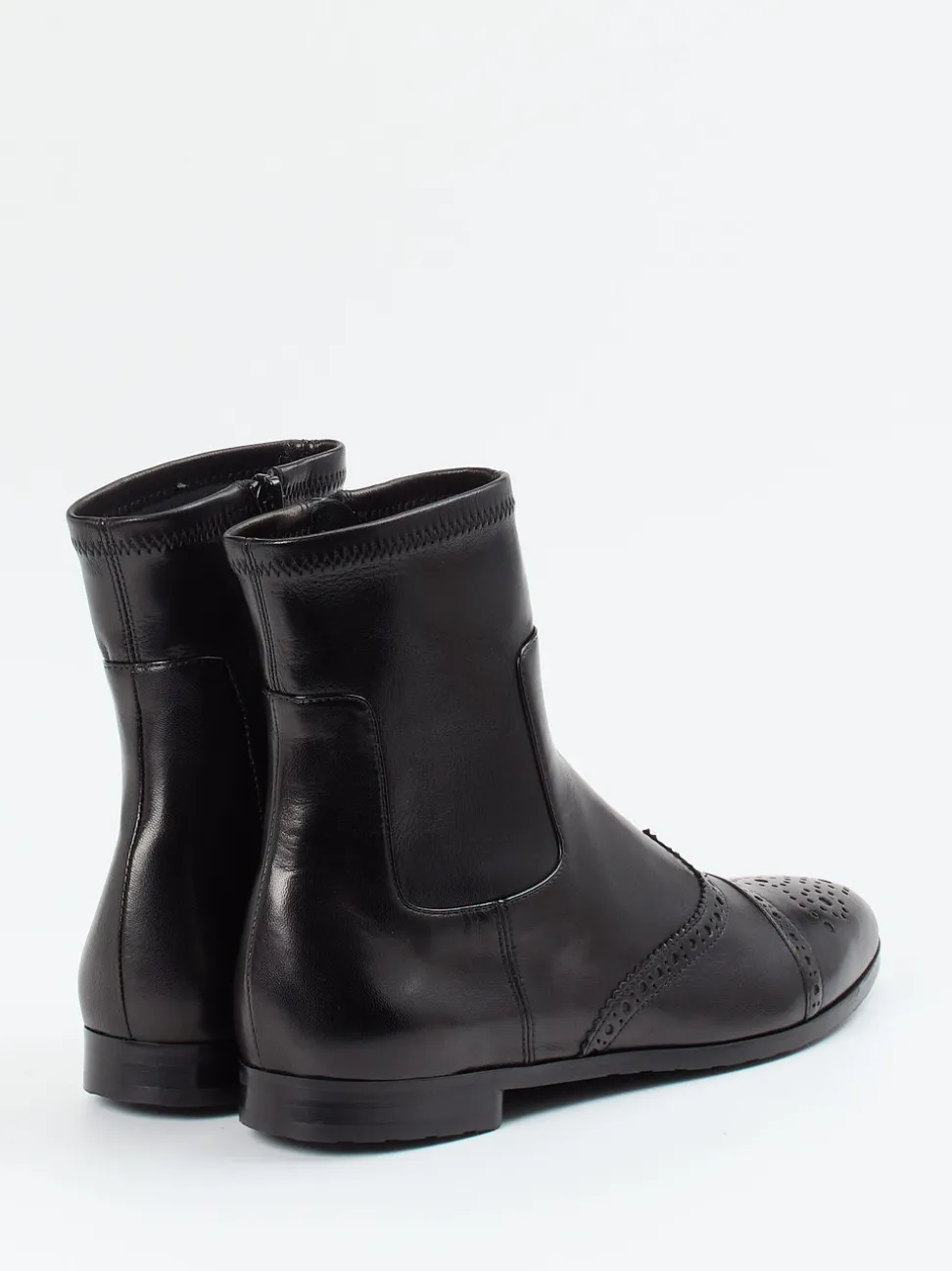 Truman's – Stiefelette aus Lammleder schwarz