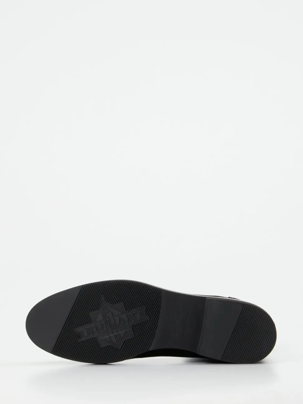 Truman's – Stiefelette aus Veloursleder schwarz