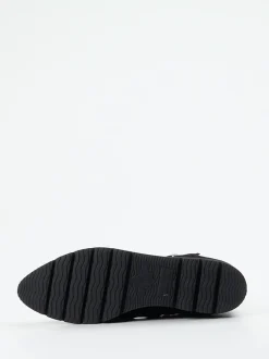 Truman's – Stiefeletten aus Veloursleder schwarz