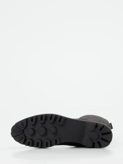 Truman's – Stiefeletten aus Veloursleder in Grau