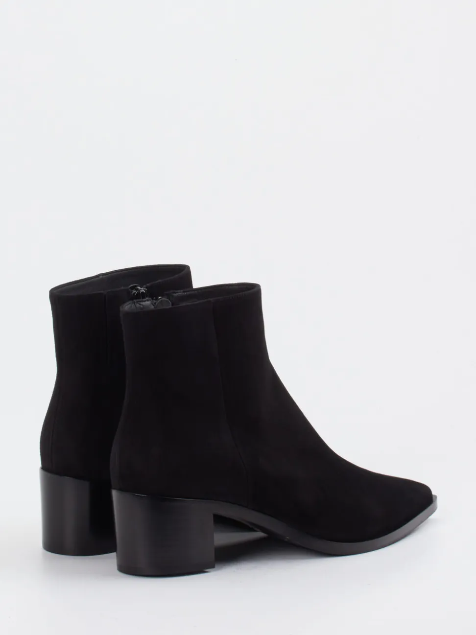 Truman’s – Stiefeletten aus Veloursleder schwarz