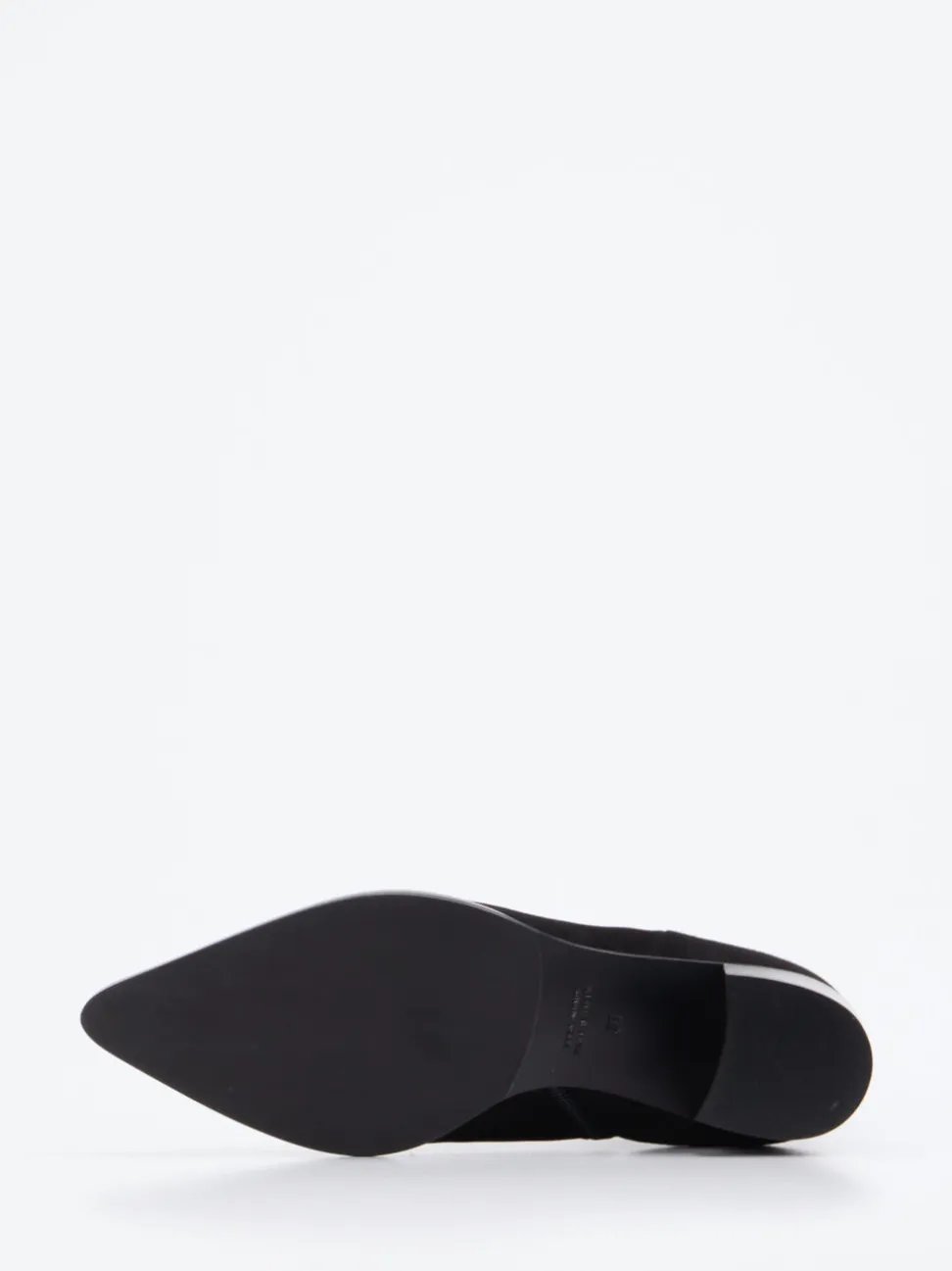 Truman’s – Stiefeletten aus Veloursleder schwarz