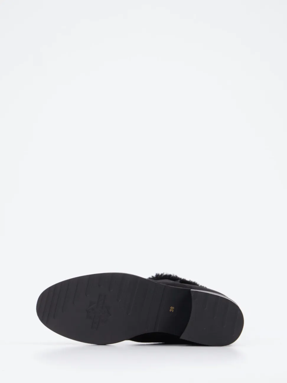 Truman's – Stiefeletten aus Veloursleder Schwarz
