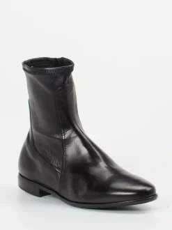 Truman's – Stiefeletten aus Stretchleder schwarz