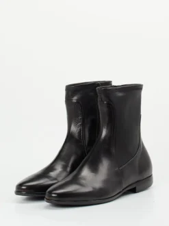 Truman's – Stiefeletten aus Stretchleder schwarz