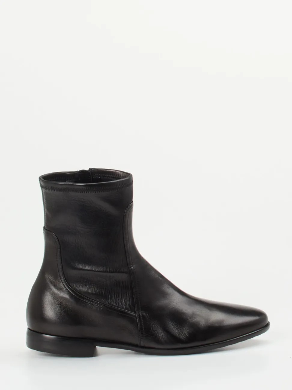 Truman's – Stiefeletten aus Stretchleder schwarz