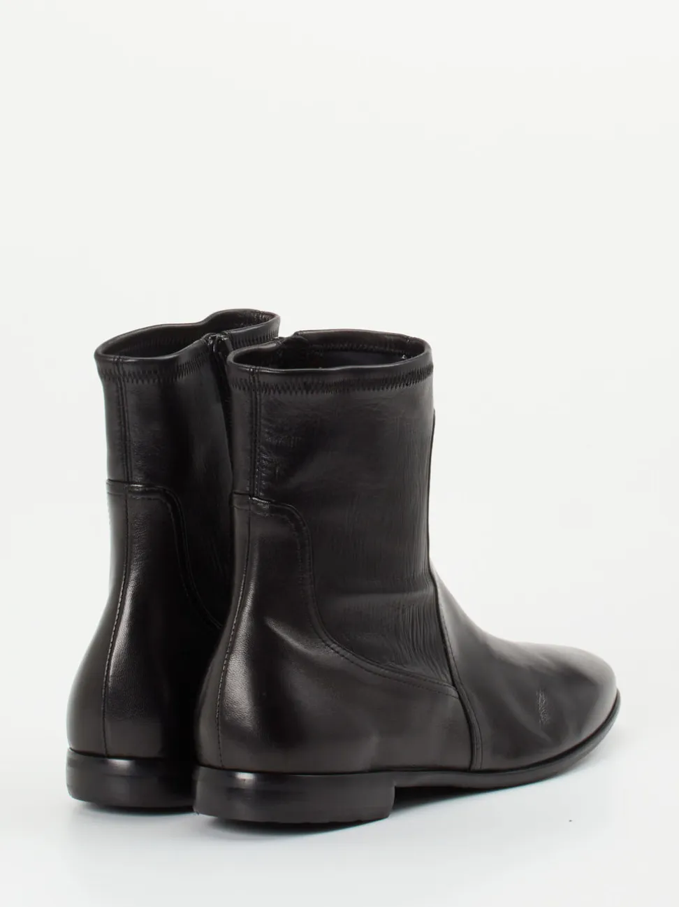 Truman's – Stiefeletten aus Stretchleder schwarz