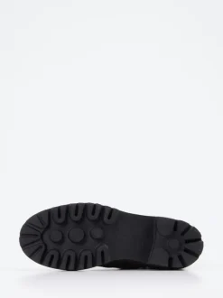 Truman's – Stiefeletten aus Veloursleder olivgrün