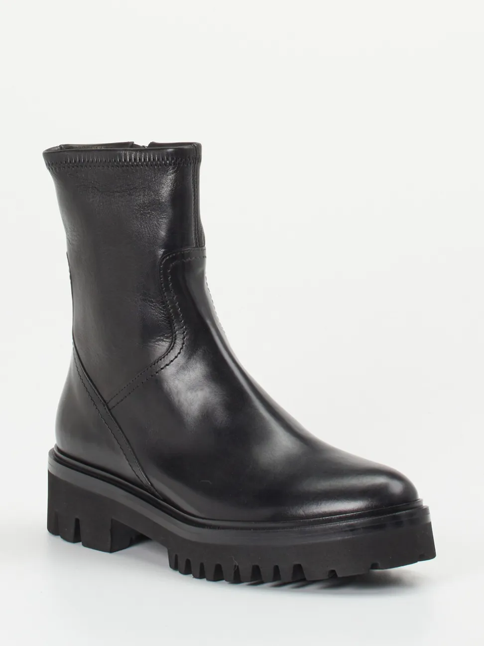 Truman's – Stiefeletten aus Kalbleder schwarz