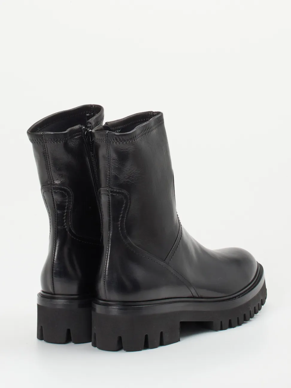 Truman's – Stiefeletten aus Kalbleder schwarz