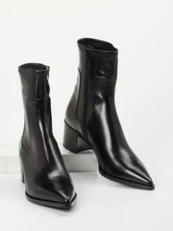 Truman's – Stiefeletten aus Kalbleder schwarz