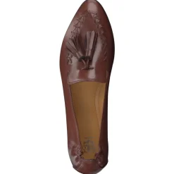 Truman's – Tassel-Loafer aus Lammleder in Braun