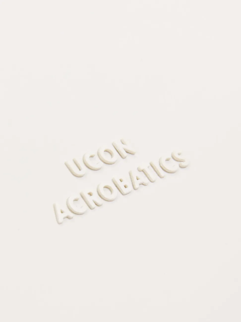 Ucon Acrobatics – Rolltop-Rucksack aus Textil hellgrau