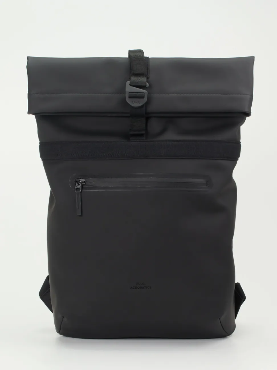 Ucon Acrobatics – Rolltop-Rucksack aus PU in Schwarz