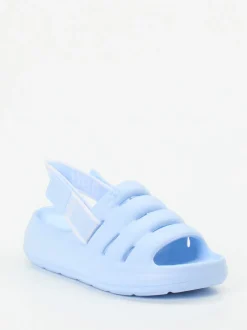 UGG – Chunky Sandalen aus Gummi in Hellblau