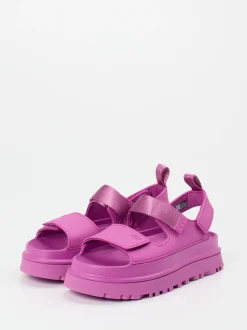 UGG – Chunky-Sandalen aus Gummi in Pink