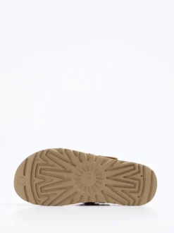 UGG – Clogs aus Nubukleder in Hellbraun