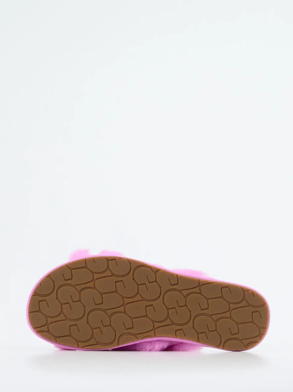 UGG – Fell-Pantoletten aus Lammfell in Pink