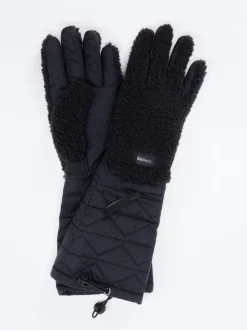 UGG – Fingerhandschuhe aus Textil in Schwarz