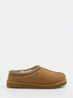 UGG – Hausschuh-Slipper aus Veloursleder cognacbraun