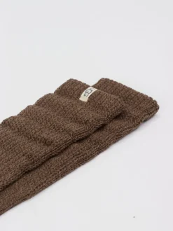 UGG – Kniehohe Socken aus Baumwolle mittelbraun