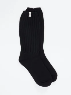 UGG – Kuschelsocken aus Baumwollmix schwarz