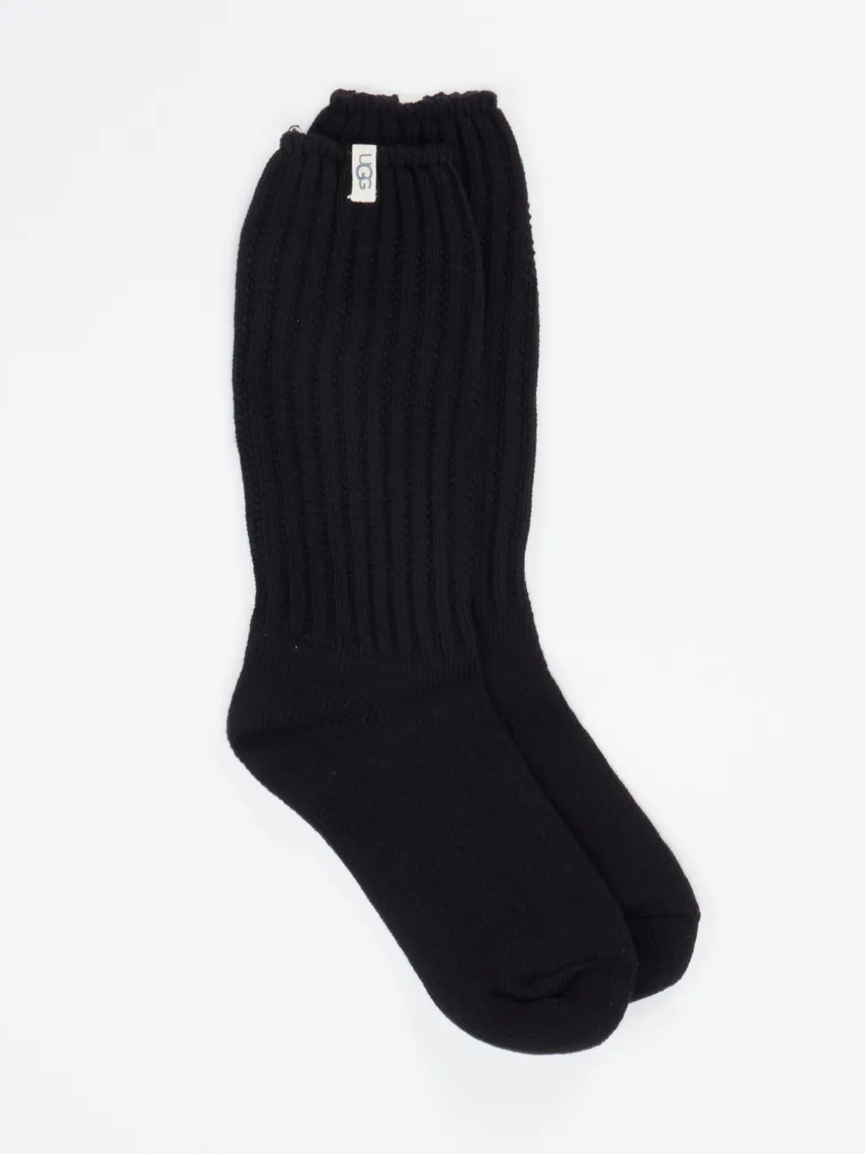 UGG – Kuschelsocken aus Baumwollmix schwarz