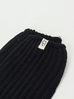 UGG – Kuschelsocken aus Baumwollmix schwarz
