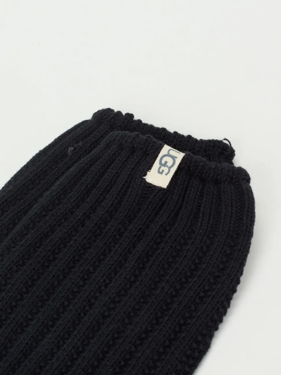 UGG – Kuschelsocken aus Baumwollmix schwarz