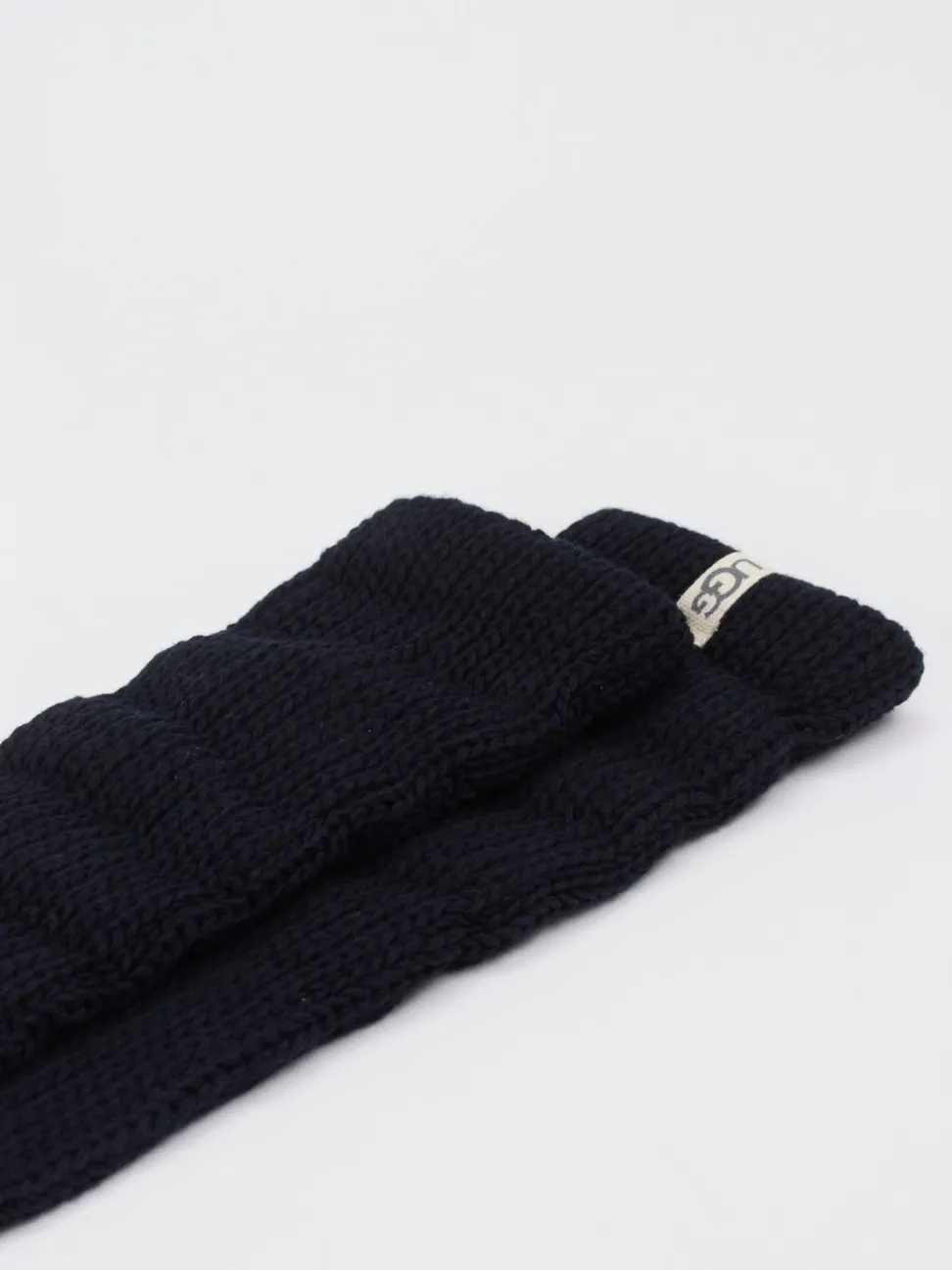 UGG – Kuschelsocken aus Baumwolle Schwarz