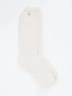 UGG – Kuschelsocken aus Textil cremeweiß