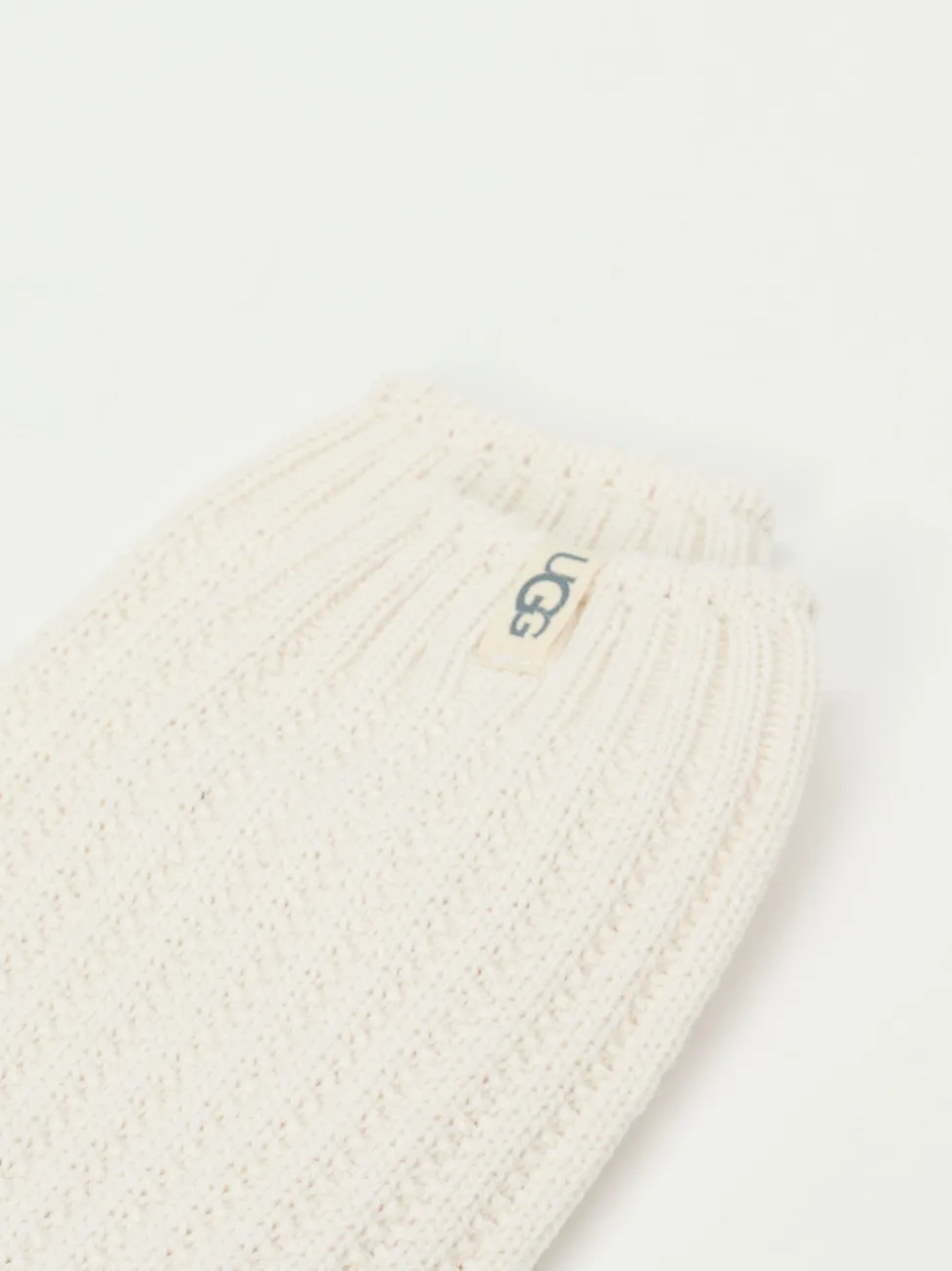 UGG – Kuschelsocken aus Textil cremeweiß