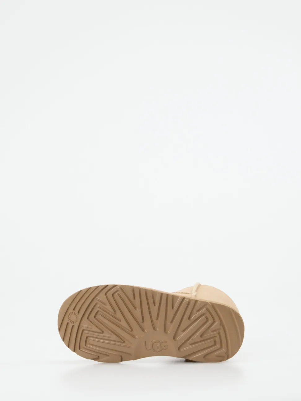 UGG – Lammfell-Boots aus Veloursleder Beige