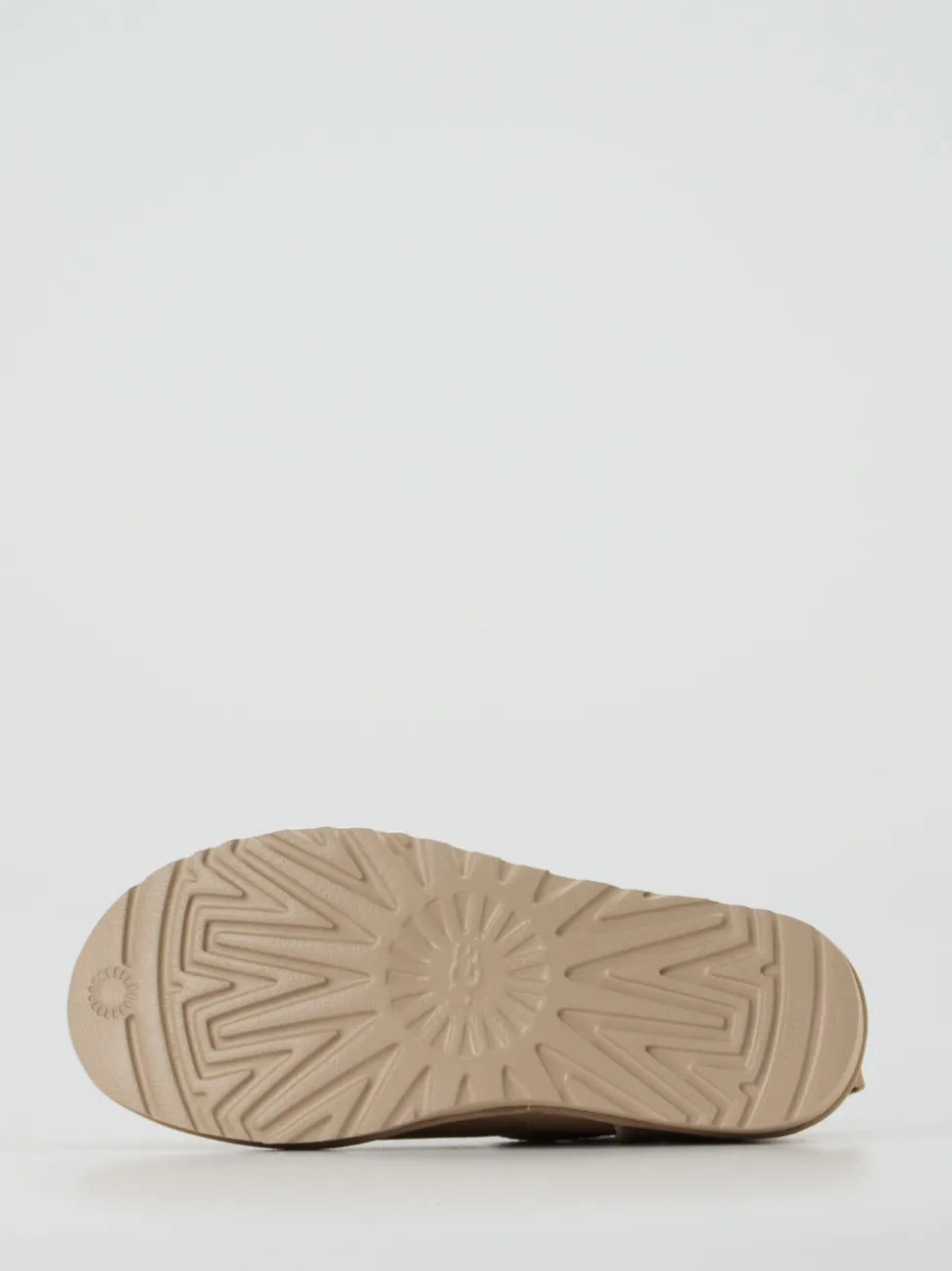 UGG – Lammfell-Boots aus Veloursleder beige