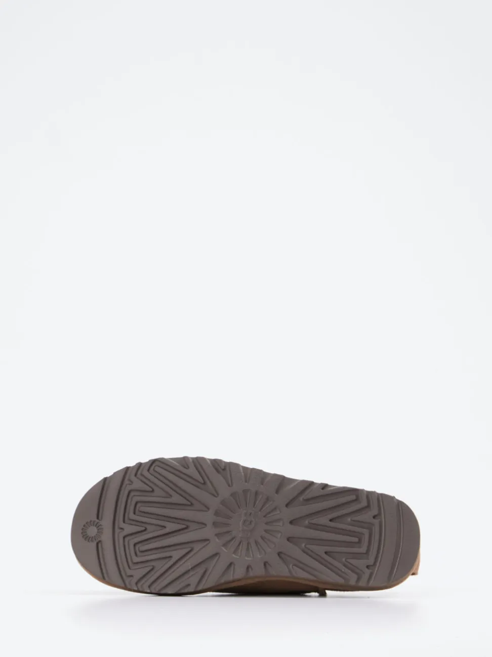 UGG – Lammfell-Clogs aus Veloursleder braun